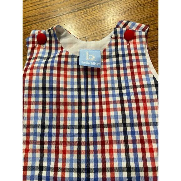 Bella bliss 12m plaid jon jon - Picture 2 of 4